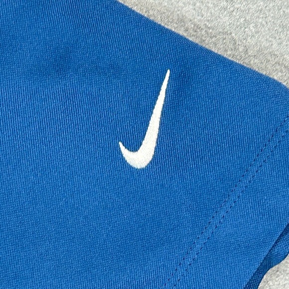 Nike Golf Polo Shirt Mens XL Blue Dri Fit Short Sleeve Stretch Fabric‎ Collared - Picture 6 of 11